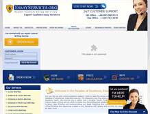Tablet Screenshot of essayservices.org